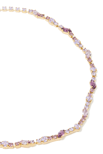 Antonia Necklace, 18k Gold-Plated Brass